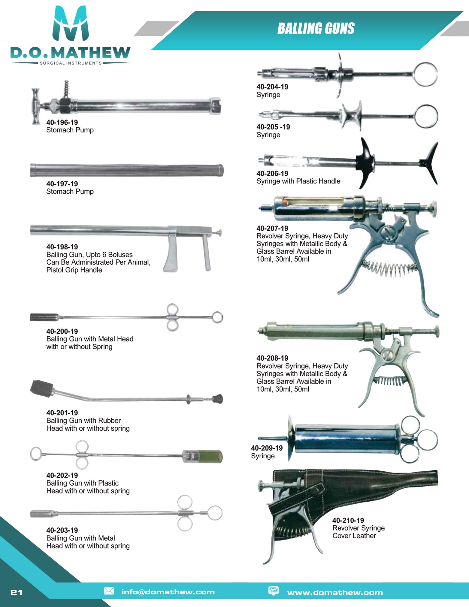 BALLING GUNS